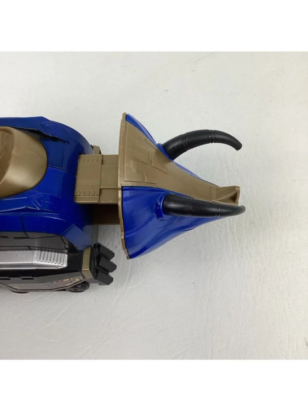 Power Ranger Imaginext Blue Ranger Figure Zord Gold Trim Lot 2015 Fisher Price
